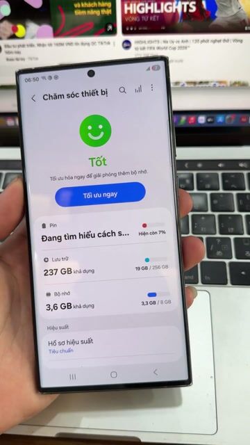 Samsung S23 Ultra 256GB Green bản mỹ. Mua bán Điện thoại tại Quận Đống Đa Hà Nội được đăng bởi Nguyễn Văn Điền hình 1