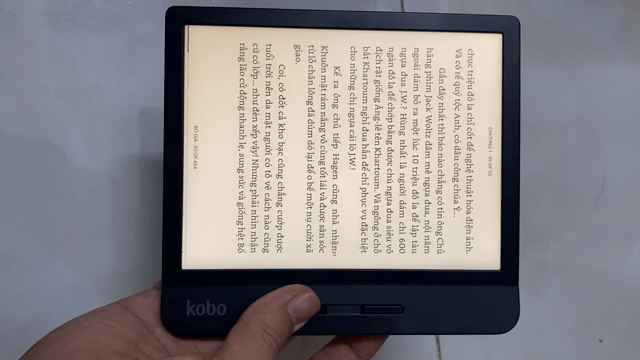 Máy đọc sách Kobo Libra H2O 8GB Đen. Mua bán Máy tính bảng tại Quận Tân Bình Tp Hồ Chí Minh được đăng bởi Quốc hình 1