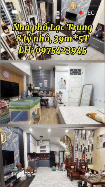 Mua bán Nhà ở Quận Hai Bà Trưng Hà Nội diện tích 39 m² giá 8,45 tỷ