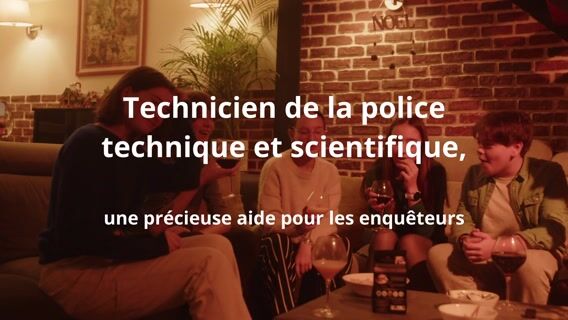 Technicien de la police technique et scientifique, une précieuse aide pour les enquêteurs!