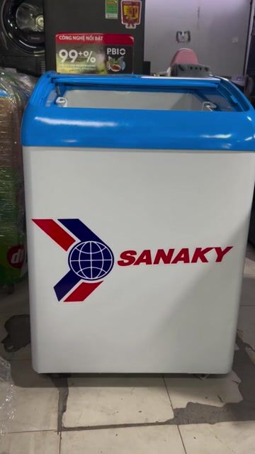 thanh lý Tủ đông Sanaky 150L Trắng zin êm. Mua bán Tủ lạnh tại Quận 7 Tp Hồ Chí Minh được đăng bởi Kho Điện Lạnh Sài Gòn  hình 1