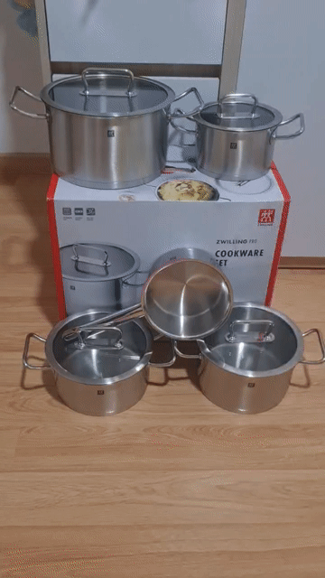Bộ nồi Zwilling Pro Inox Đức mới 100%. Mua bán Dụng cụ nhà bếp tại Thành phố Thủ Đức Tp Hồ Chí Minh được đăng bởi DANG CONG hình 1