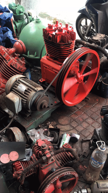 Đầu nén khí Meiji 5hp 1 cấp. Mua bán Đồ chuyên dụng, Giống nuôi trồng tại Thành phố Quảng Ngãi Quảng Ngãi được đăng bởi Mỹ Trinh hình 1