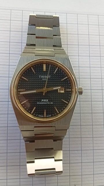 Đồng hồ Tissot PRX Thép không gỉ Bạc Vàng. Mua bán Đồng hồ tại Thành phố Buôn Ma Thuột Đắk Lắk được đăng bởi Hung cuong Vu hình 1