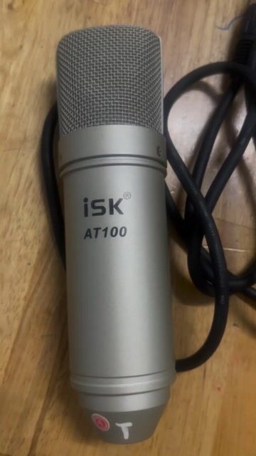 micro thu âm hát Live AT100. mới 99%.. Mua bán Tivi, Âm thanh tại Thành phố Tân An Long An được đăng bởi  Bá Tồn hình 1