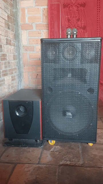 Loa kéo  Đen và súp điện bass 25. Mua bán Tivi, Âm thanh tại Huyện Dương Minh Châu Tây Ninh được đăng bởi Dinh hình 1