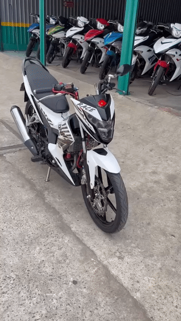 Honda Sonic 150 2020 Trắng đen. Mua bán Xe máy tại Thị xã Bến Cát Bình Dương được đăng bởi xe máy trả góp tín nghĩa  hình 1