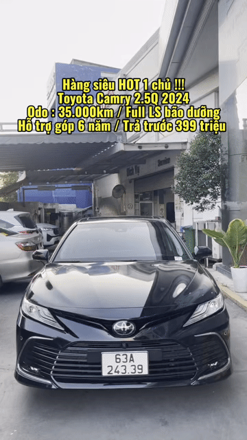 Toyota Camry 2.5Q 2024 Đen 35.000km. Mua bán Ô tô tại Quận Tân Phú Tp Hồ Chí Minh được đăng bởi Lê Tấn Dũ hình 1