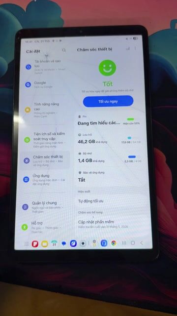 Samsung Galaxy Tab A9 4GB/64GB Đen. Mua bán Máy tính bảng tại Quận Cái Răng Cần Thơ được đăng bởi Duyên hình 1