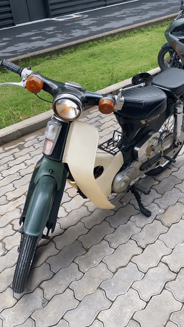 Honda Piscu C65 1965 Xanh, Kem. Mua bán Xe máy tại Quận 4 Tp Hồ Chí Minh được đăng bởi Nguyen Quang Huy hình 1