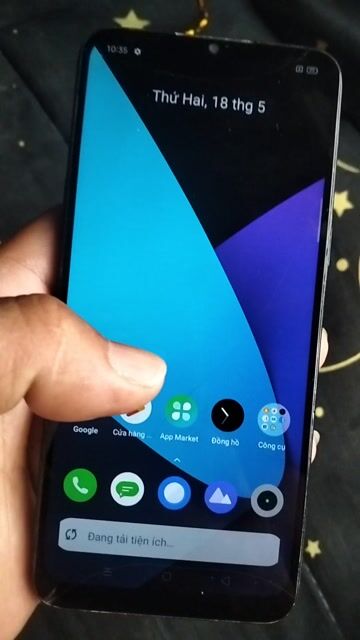 Realme 5 64GB Xanh. Mua bán Điện thoại tại Huyện Bàu Bàng Bình Dương được đăng bởi tuấn hưng  hình 1
