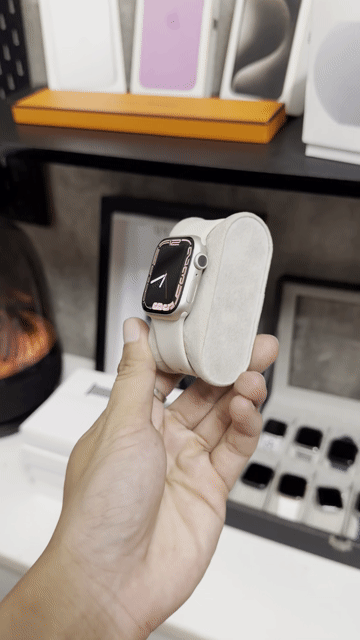 Apple Watch Series 7 41mm Starlight. Mua bán Thiết bị đeo thông minh tại Quận Bình Thạnh Tp Hồ Chí Minh được đăng bởi Phúc hình 1