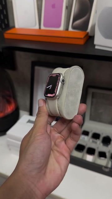 Apple Watch Series 7 41mm Starlight. Mua bán Thiết bị đeo thông minh tại Quận Bình Thạnh Tp Hồ Chí Minh được đăng bởi Phúc hình 1