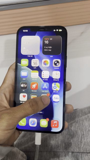 Apple iPhone 12 Pro Max 128GB Xanh Thay màn hình. Mua bán Điện thoại tại Quận Gò Vấp Tp Hồ Chí Minh được đăng bởi Dang Trung Kim hình 1