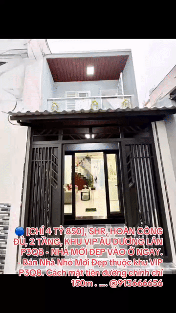 Mua bán Nhà ở Quận 8 Tp Hồ Chí Minh diện tích 43 m² giá 4,4 tỷ