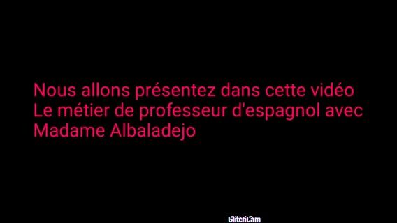 Interview d'un professeur d'Espagnol