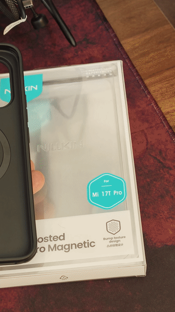 Ốp lưng Xiaomi 17T Pro Nillkin Đen nam châm NEW. Mua bán Phụ kiện (Màn hình, Chuột...) tại Thị xã Duyên Hải Trà Vinh được đăng bởi Luc  hình 1