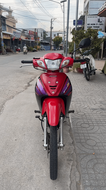 Honda Future 2 Đỏ đen ( hỗ trợ góp ). Mua bán Xe máy tại Huyện Chợ Mới An Giang được đăng bởi Cửa hàng xe Thiên Phước 2 hình 1