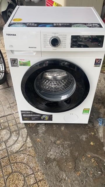 Máy giặt Toshiba 7.5kg Đã sử dụng. Mua bán Máy giặt tại Quận Tân Phú Tp Hồ Chí Minh được đăng bởi Điện Lạnh Thanh Sang hình 1