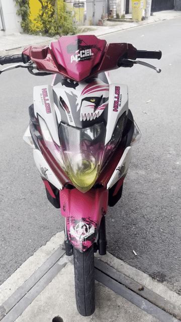 Yamaha Novo 5 Hồng Trắng. Mua bán Xe máy tại Quận 12 Tp Hồ Chí Minh được đăng bởi Bui Van Trung hình 1