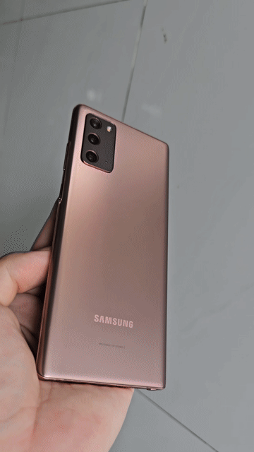 Samsung Galaxy Note20 256GB Đồng. Mua bán Điện thoại tại Huyện Cao Lãnh Đồng Tháp được đăng bởi Hoài Nhân hình 1