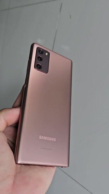 Samsung Galaxy Note20 256GB Đồng. Mua bán Điện thoại tại Huyện Cao Lãnh Đồng Tháp được đăng bởi Hoài Nhân hình 1