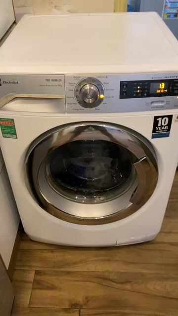 Máy giặt Electrolux 9kg inverter lồng như 10,11kg. Mua bán Máy giặt tại Quận Thanh Xuân Hà Nội được đăng bởi Ha Dung hình 1