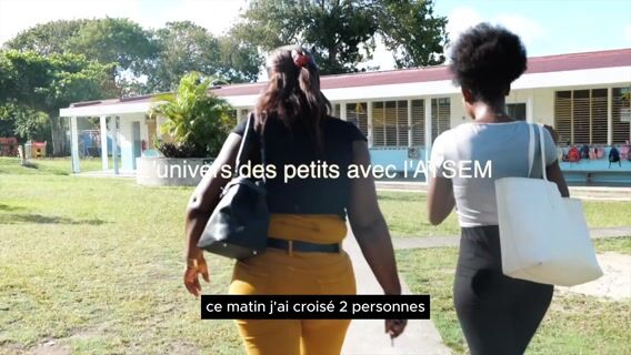 L'univers des petits avec l'ATSEM