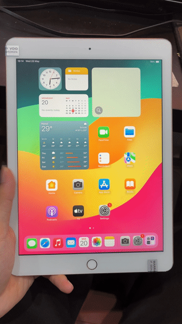 Apple iPad Gen 6 32GB Vàng hồng. Mua bán Máy tính bảng tại Quận Hai Bà Trưng Hà Nội được đăng bởi Gia Đồng hình 1