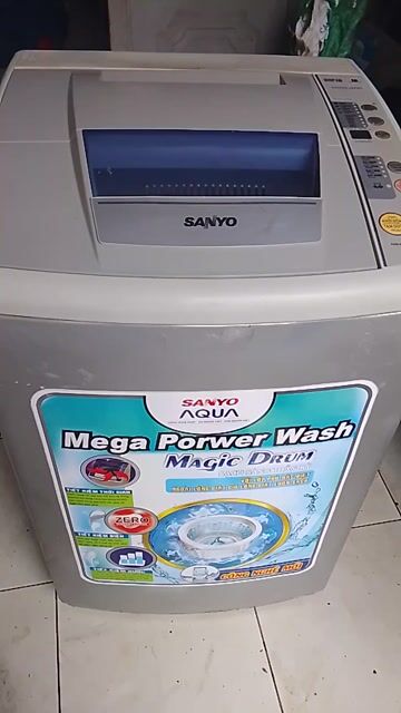 Máy giặt Sanyo 7kg, giặt vắt êm. Mua bán Máy giặt tại Quận Bình Tân Tp Hồ Chí Minh được đăng bởi Trần Thanh Ly hình 1
