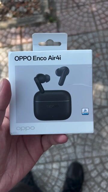Tai nghe Oppo Enco Air 4i Đen Mới. Mua bán Tivi, Âm thanh tại Quận Liên Chiểu Đà Nẵng được đăng bởi NGUYỄN HUY hình 1