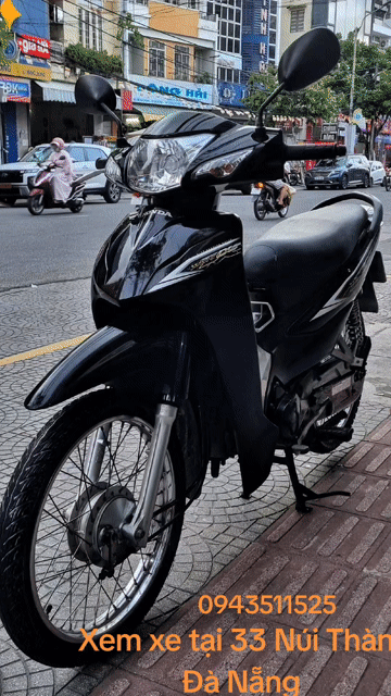 Honda Wave Alpha Đen Đà Nẵng. Mua bán Xe máy tại Quận Hải Châu Đà Nẵng được đăng bởi nguyen thanh thao hình 1