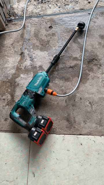 Máy rửa xe Makita Xanh ngọc Pin 36V. Mua bán Nội thất, đồ gia dụng khác tại Thành phố Cam Ranh Khánh Hòa được đăng bởi Trung Nguyên hình 1