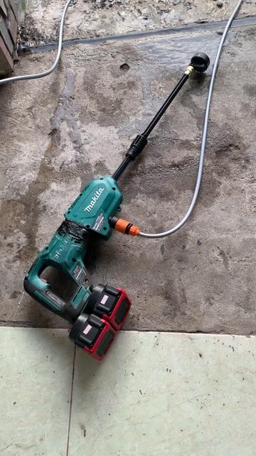 Máy rửa xe Makita Xanh ngọc Pin 36V. Mua bán Nội thất, đồ gia dụng khác tại Thành phố Cam Ranh Khánh Hòa được đăng bởi Trung Nguyên hình 1