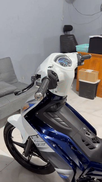 Yamaha Exciter 2010 Xanh trắng. Mua bán Xe máy tại Huyện Châu Thành Tiền Giang được đăng bởi Quốc Hùng hình 1
