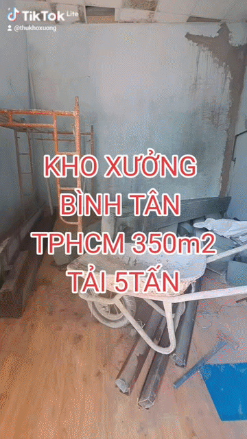 Cho thuê Văn phòng, Mặt bằng kinh doanh Quận Bình Tân Tp Hồ Chí Minh diện tích 350 m² giá 20 triệu/tháng
