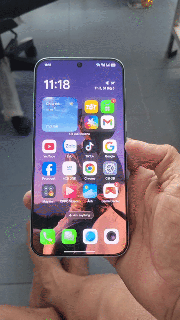 OPPO Find X8 256GB Xanh nhạt co giao lưu. Mua bán Điện thoại tại Huyện Tịnh Biên An Giang được đăng bởi Trinh hữu hanh hình 1