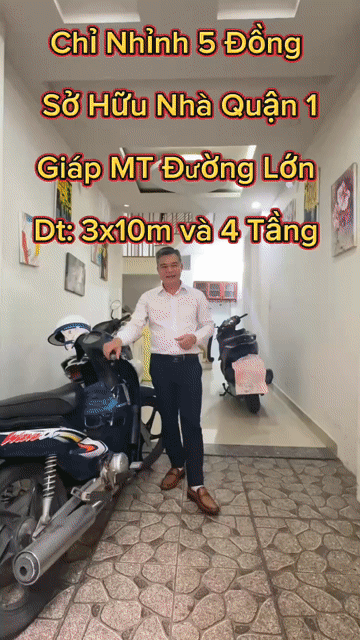 Mua bán Nhà ở Quận 1 Tp Hồ Chí Minh diện tích 30 m² giá 5,5 tỷ