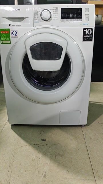 Máy giặt Samsung 8kg cửa ngang Inverter Trắng. Mua bán Máy giặt tại Huyện Hóc Môn Tp Hồ Chí Minh được đăng bởi ĐIỆN LẠNH HẢI DI HÓC MÔN hình 1