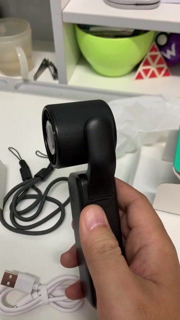 Quạt cầm tay Aecooly Airgimbal Đen. Mua bán Quạt tại Quận Hải Châu Đà Nẵng được đăng bởi Phan hình 1