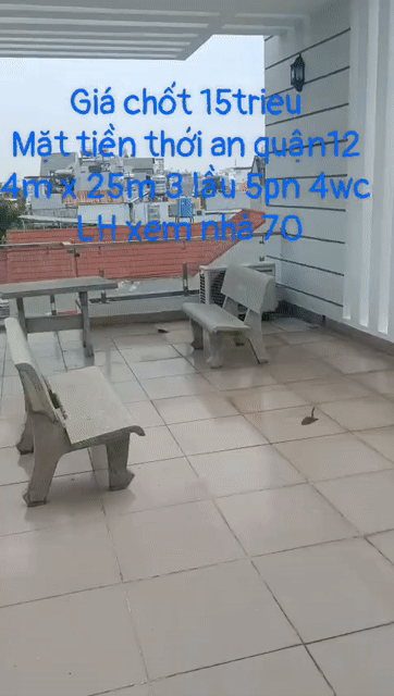 Cho thuê Nhà ở Quận 12 Tp Hồ Chí Minh diện tích 100 m² giá 16 triệu/tháng