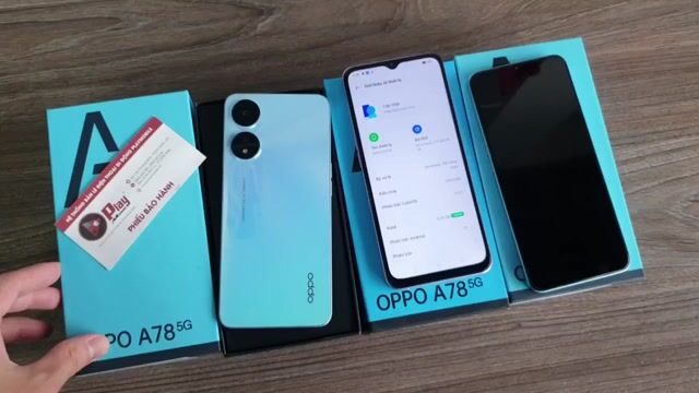 OPPO A78 5G Quốc Tế 128G-256GB 2 Sim | Trả góp 0%. Mua bán Điện thoại tại Quận Thanh Xuân Hà Nội được đăng bởi Playmobile Hà Nội 102 Thượng Đình hình 1