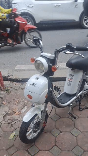Xe đạp điện Nija Trắng ( Có hỗ trợ trả góp]. Mua bán Xe đạp tại Quận Đống Đa Hà Nội được đăng bởi Thiên Hương hình 1