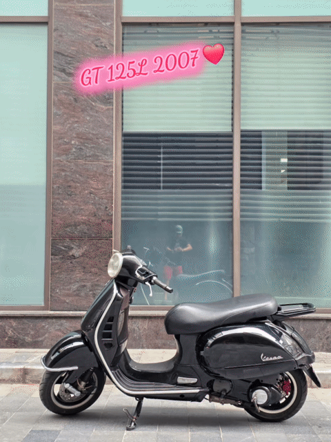 Vespa GT 125L nhập Ý máy gin . Mua bán Xe máy tại Quận Ba Đình Hà Nội được đăng bởi Bách hình 1