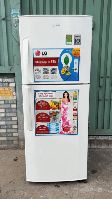 Tủ lạnh LG Trắng 2 ngăn Không đóng tuyết❤️. Mua bán Tủ lạnh tại Quận Bình Tân Tp Hồ Chí Minh được đăng bởi Điện Lạnh ĐỨC AN Bình Tân  hình 1