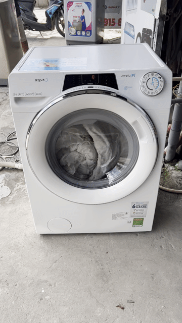 Máy giặt Candy 9kg 2tr500, Trắng, Zin. Mua bán Máy giặt tại Quận 7 Tp Hồ Chí Minh được đăng bởi TH Điện lạnh giá rẻ siêu rẻ HCM hình 1