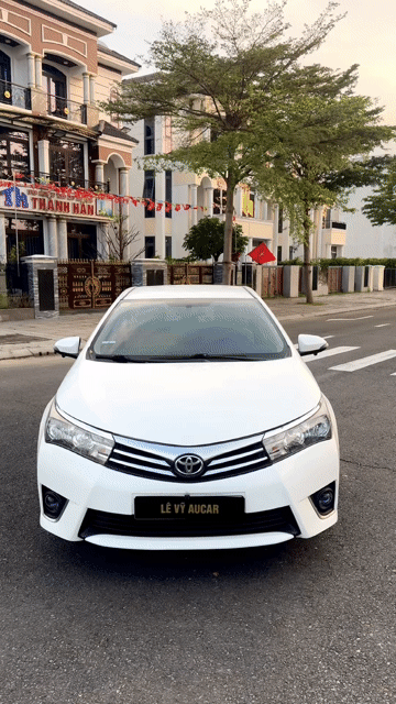 Toyota Corolla Altis 2015 Bản G Trắng. Mua bán Ô tô tại Quận Thanh Khê Đà Nẵng được đăng bởi LeVy hình 1