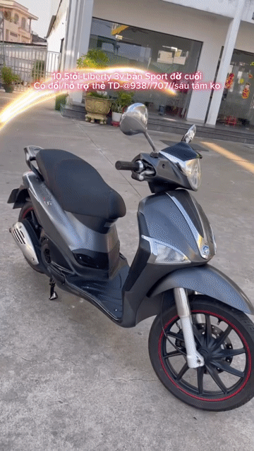 [CHẤT]👉Piaggio Liberty 2015 3v ie sport xám nhám✨✨. Mua bán Xe máy tại Quận Bình Tân Tp Hồ Chí Minh được đăng bởi BÙI TIẾN DŨNG hình 1