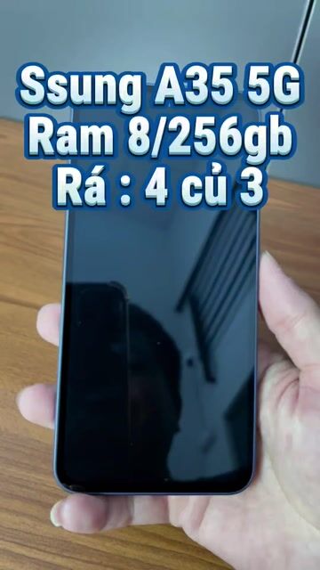 Samsung Galaxy A35 5G 8GB/256GB Đen. Mua bán Điện thoại tại Quận 4 Tp Hồ Chí Minh được đăng bởi Tuấn hình 1