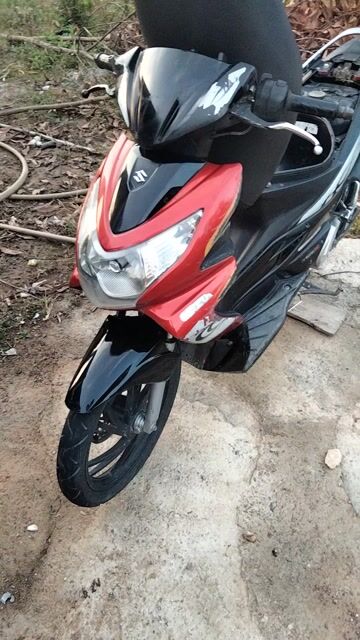 Suzuki Hayate Đỏ Đen. Mua bán Xe máy tại Quận Bình Tân Tp Hồ Chí Minh được đăng bởi hoàng long hình 1